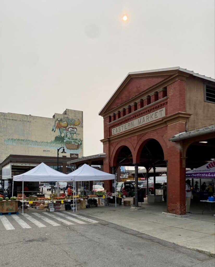 Eastern Market in Detroit.