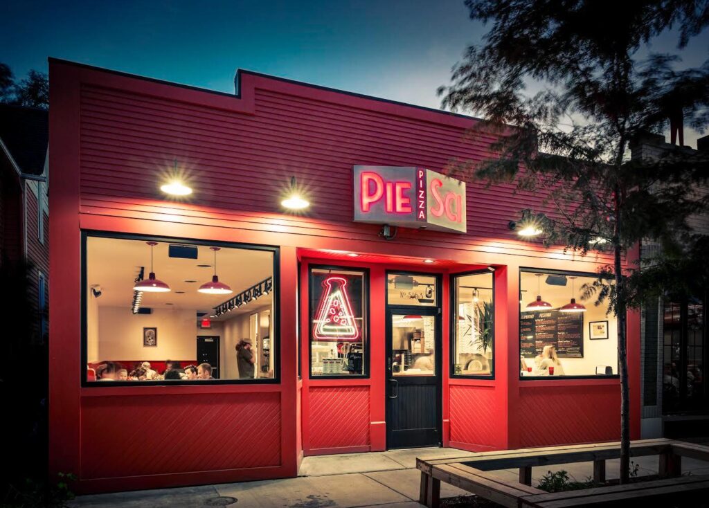 exterior of Pie Sci