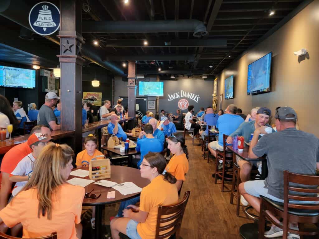 inside sports bar