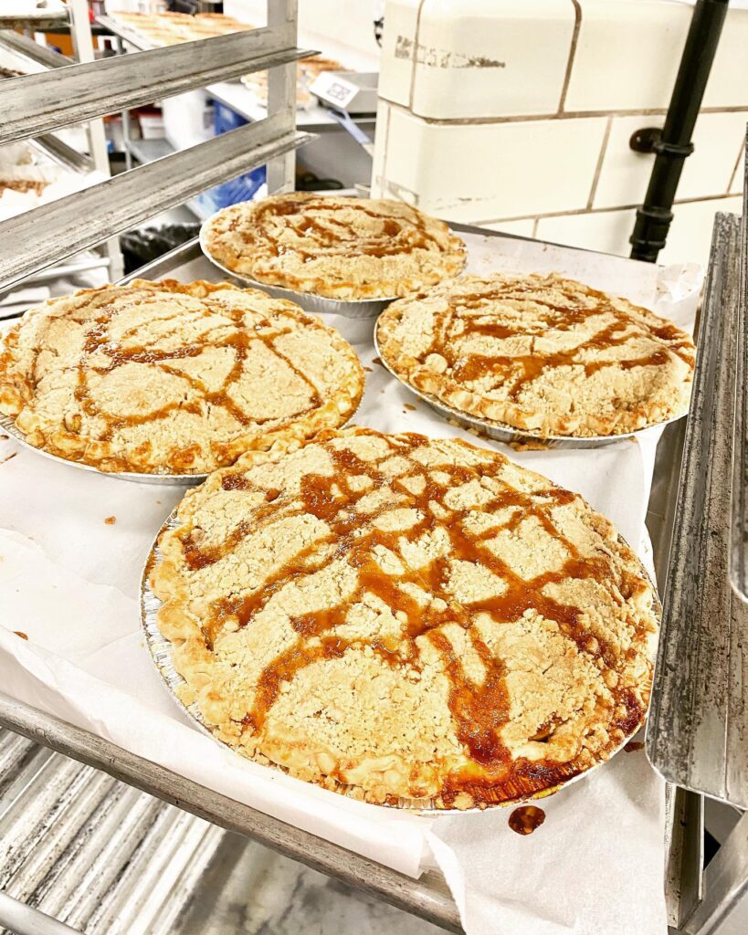 apple crumble pie