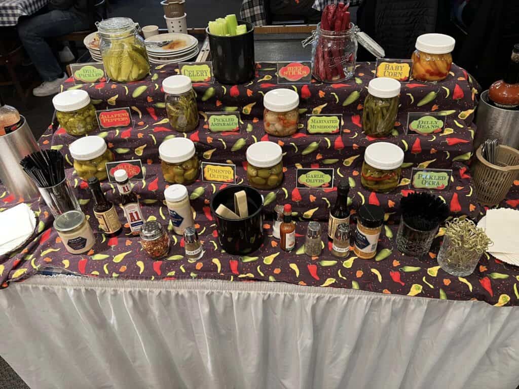 bloody mary bar