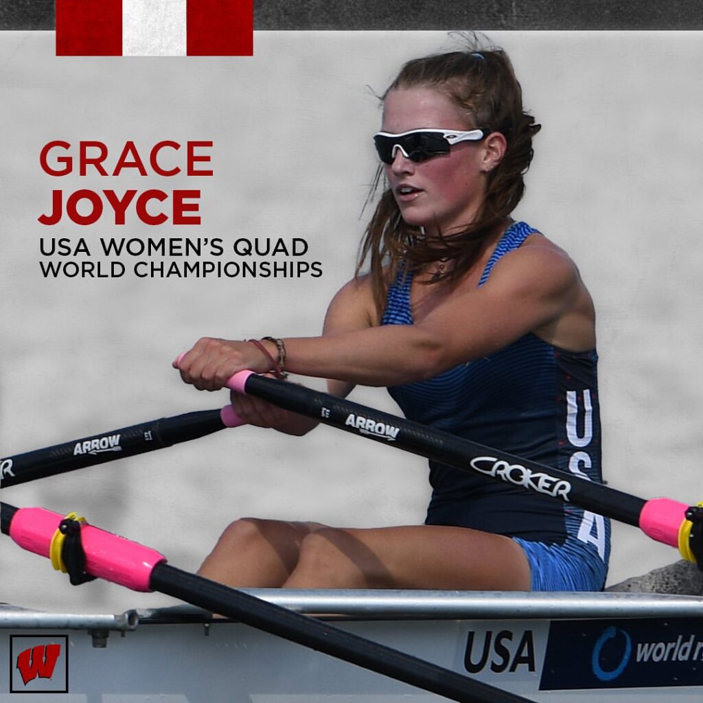 Grace Joyce rowing