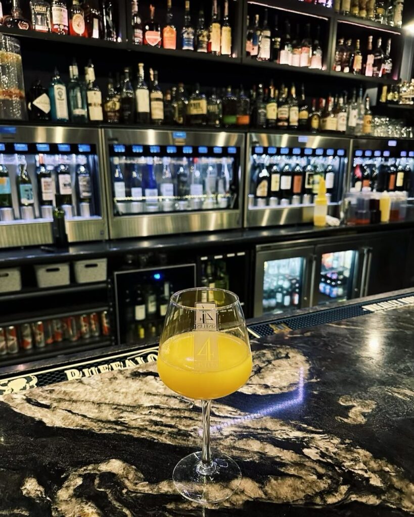 mimosa at bar