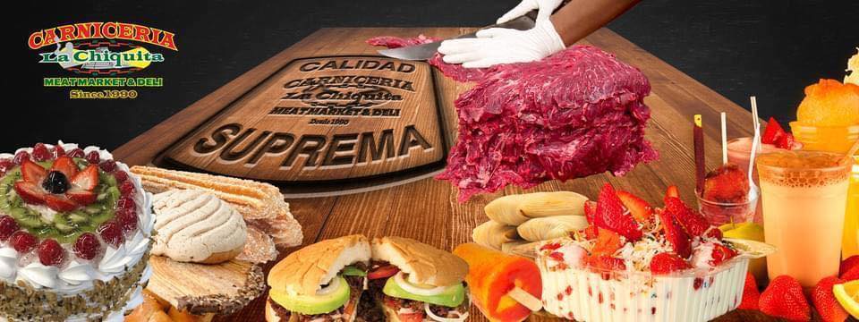 ad for Carniceria La Chiquita Meat Market & Deli