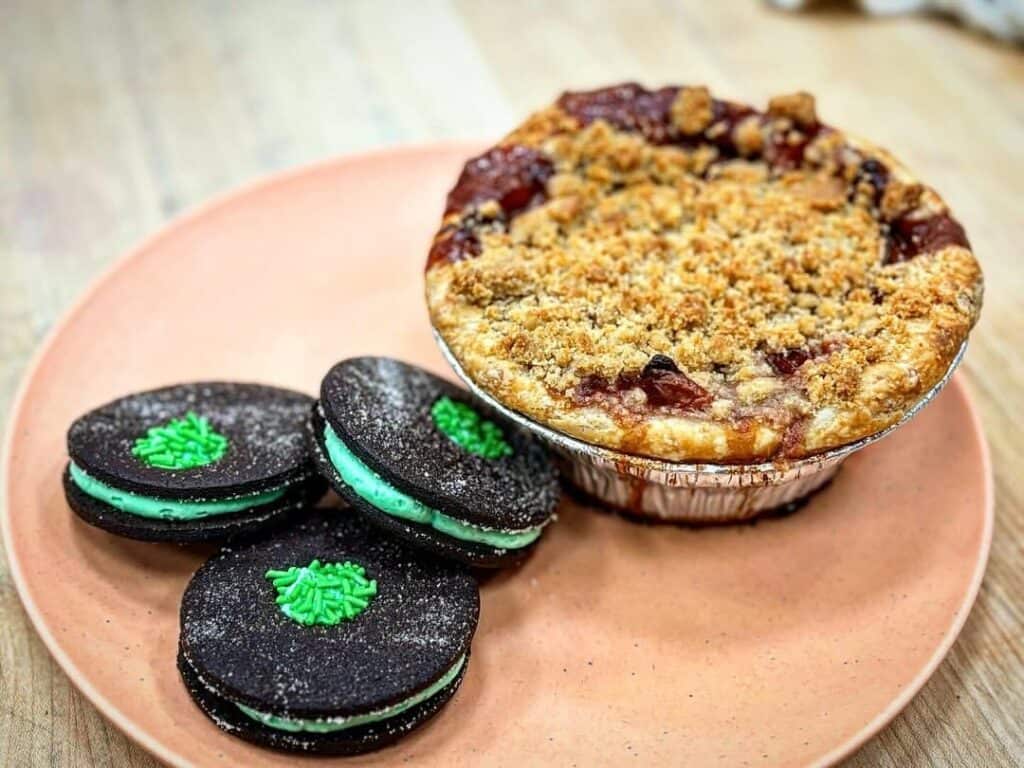 St. Patrick's Day pies