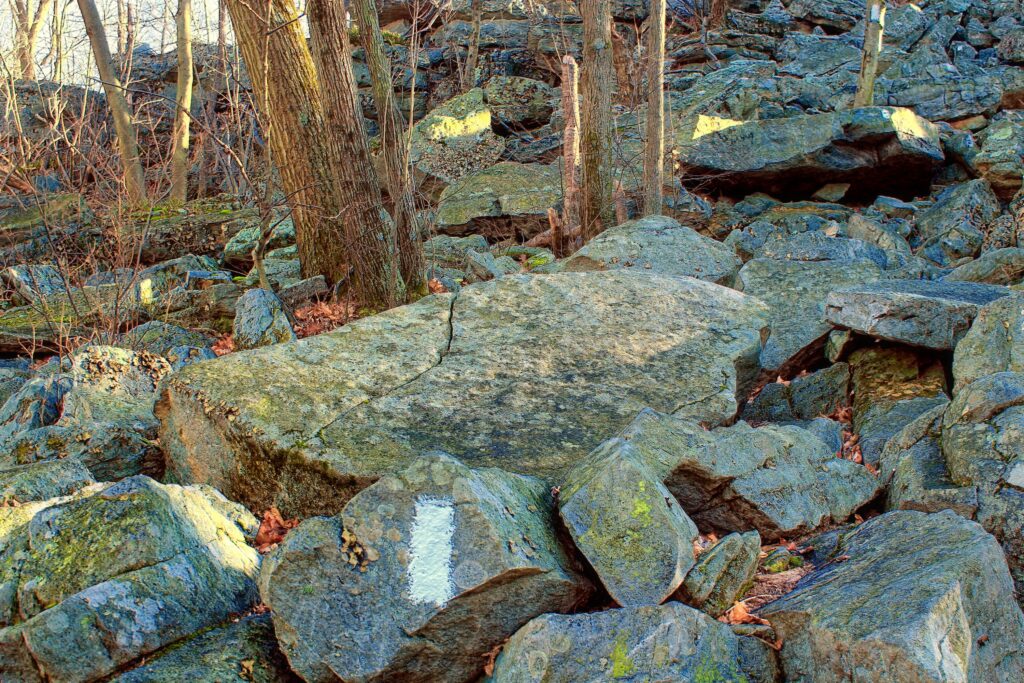 rocks on Appalachian Trail