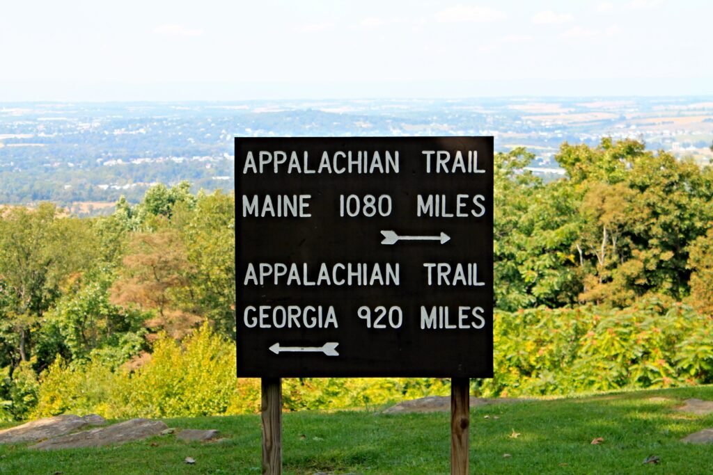 Appalachian Trail sign