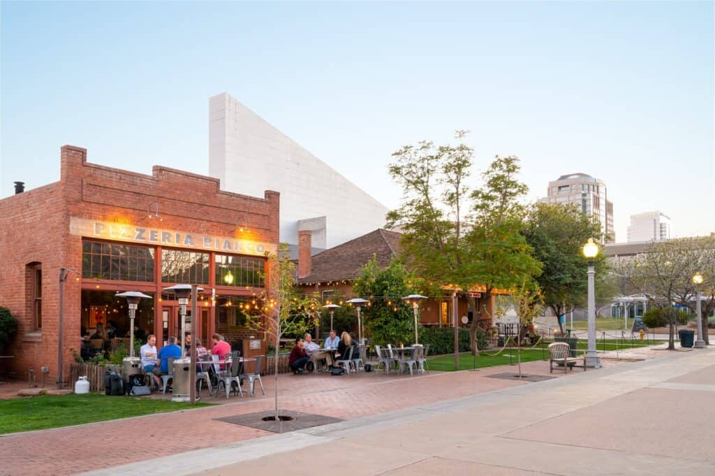 exterior of Pizzeria Bianco