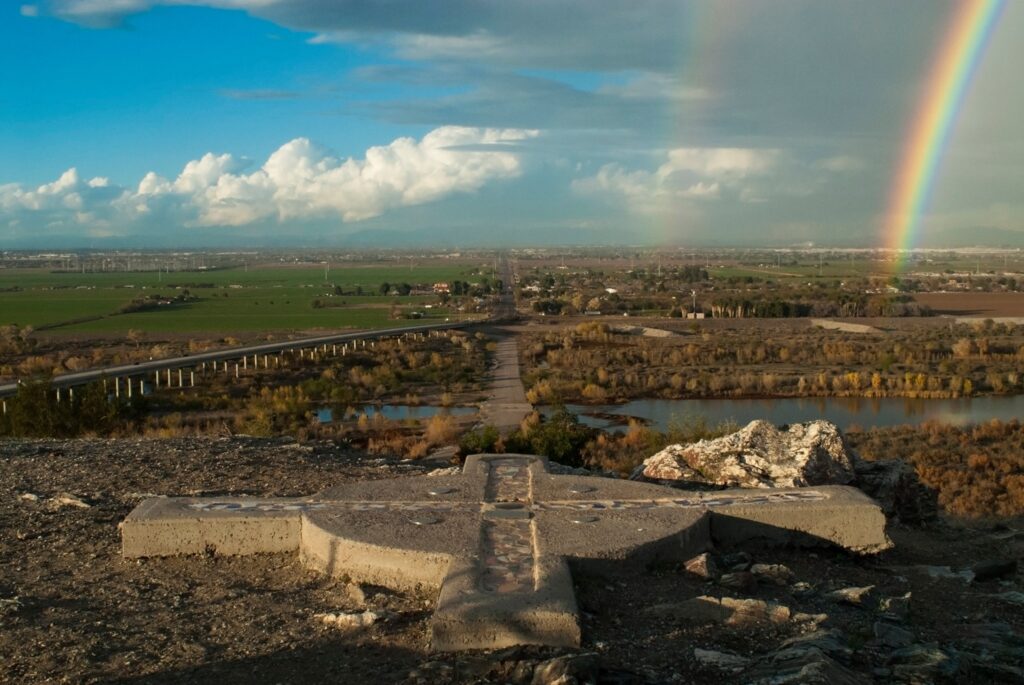 rainbow over City of Avondale, AZ