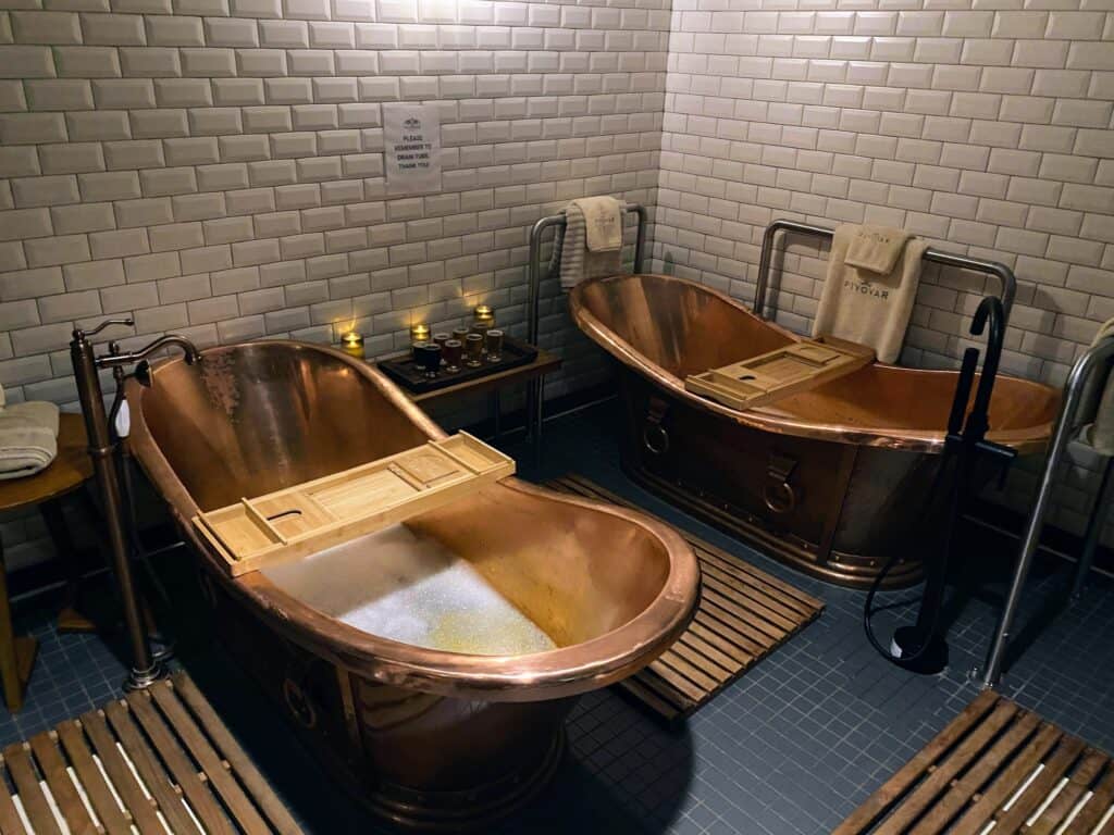 Bathing in hops: Waco’s Pivovar Beer Spa experience