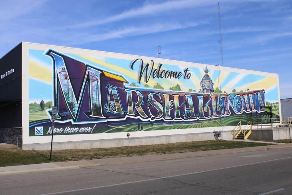 The many murals of Marshalltown, Iowa