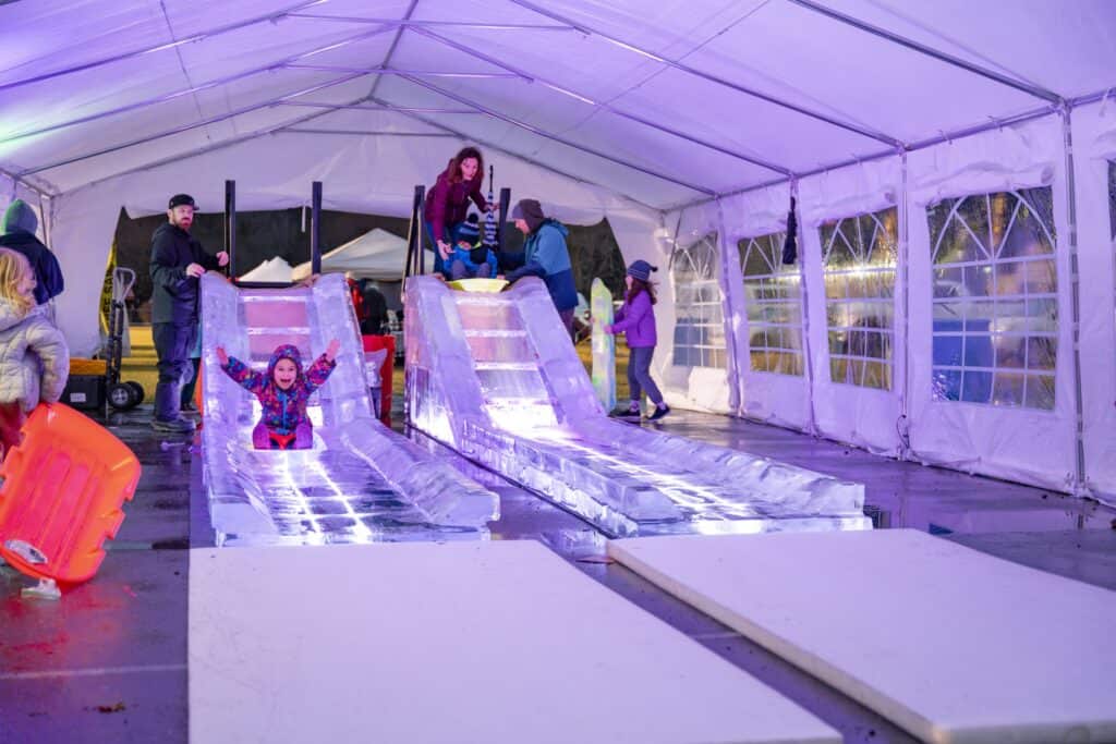 Embrace the cold at the 2025 Visit Haywood Ice Fest Weekend