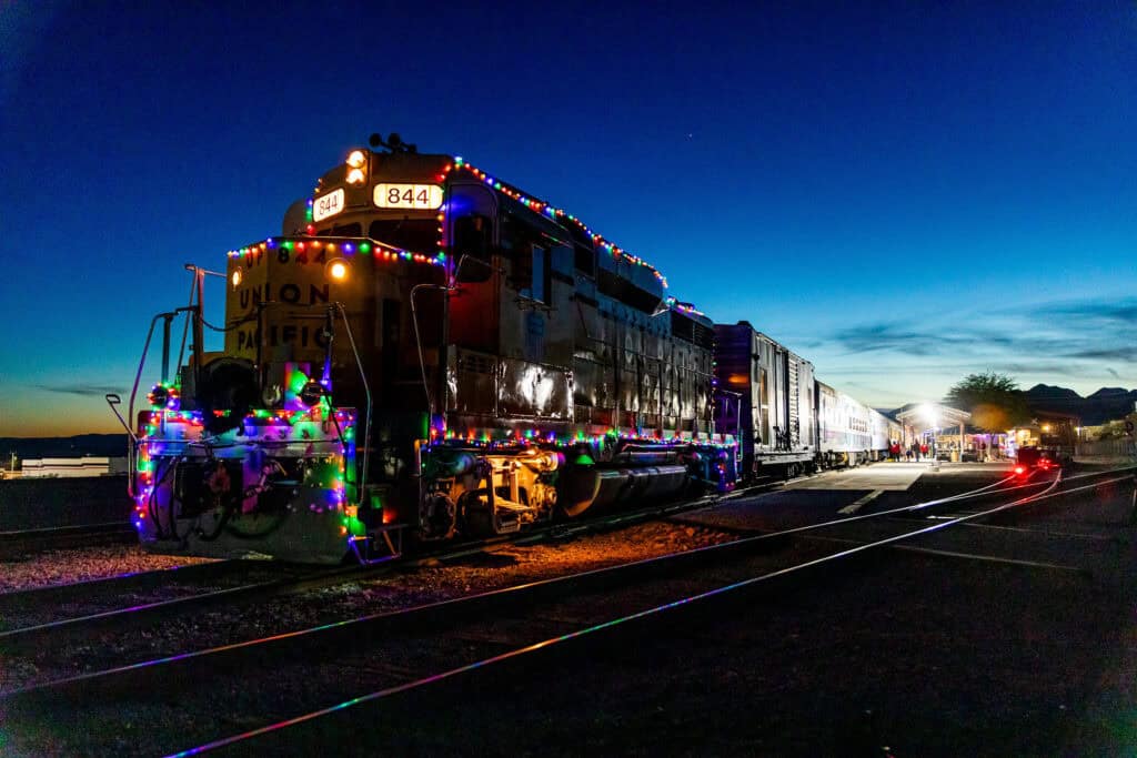 Jingle all the way on 5 holiday train rides in Nevada
