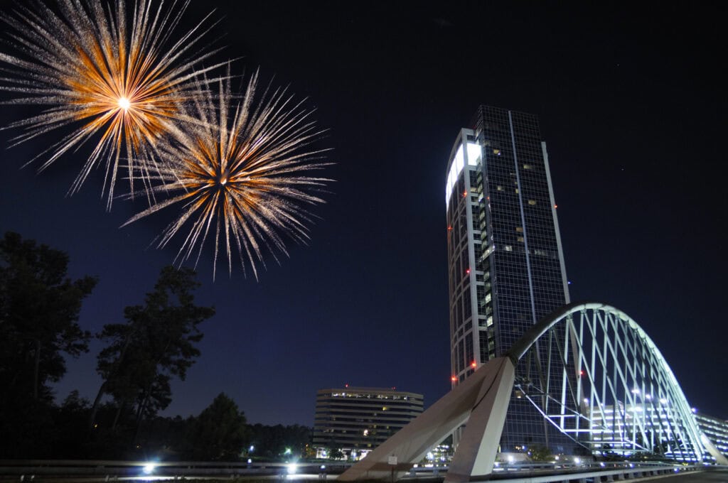 11 phenomenal 4th of July Fireworks Shows in Houston