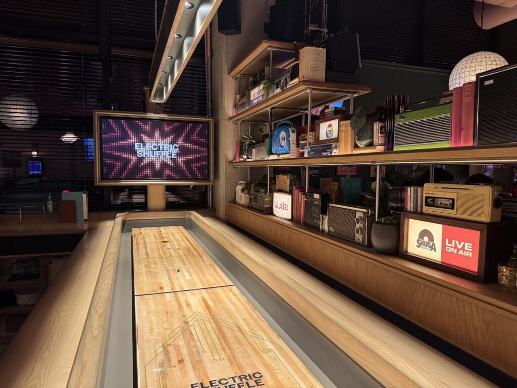 My friend group tried Dallas’s coolest new take on shuffleboard (& yours should too)