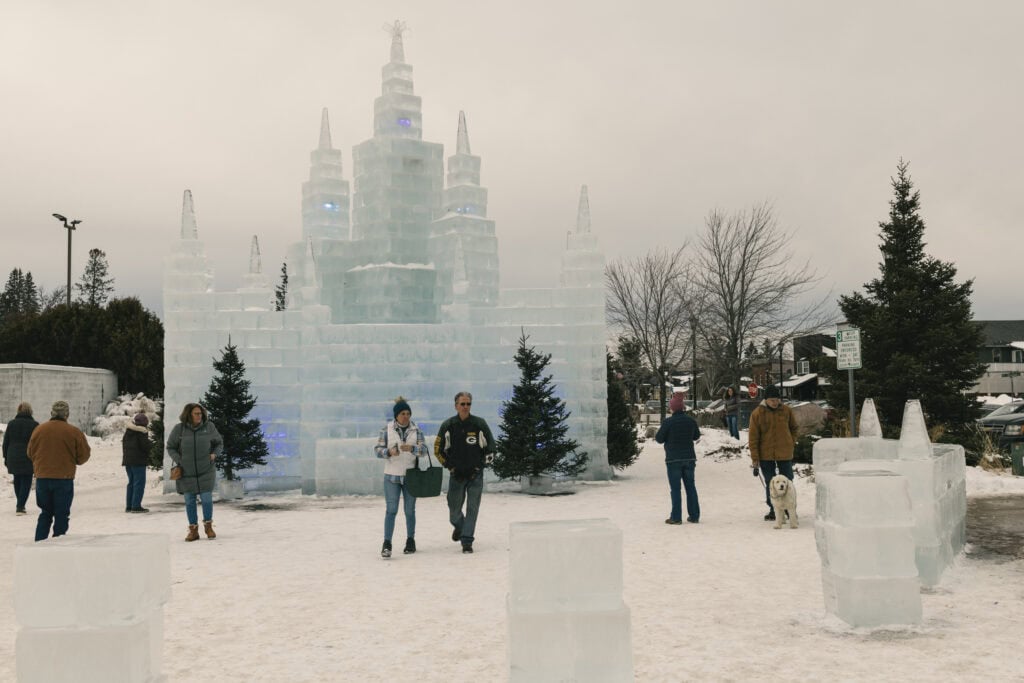 The Eagle River Ice Castle: A 92-year-old winter tradition