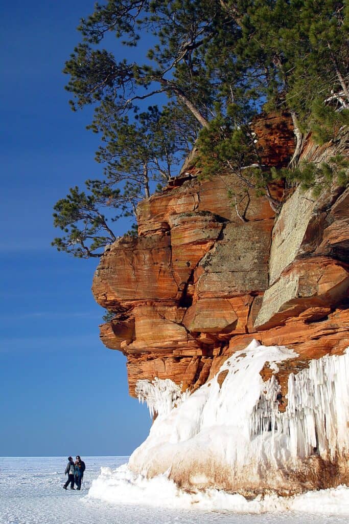 Explore frozen waterfalls in Wisconsin on these winter hikes