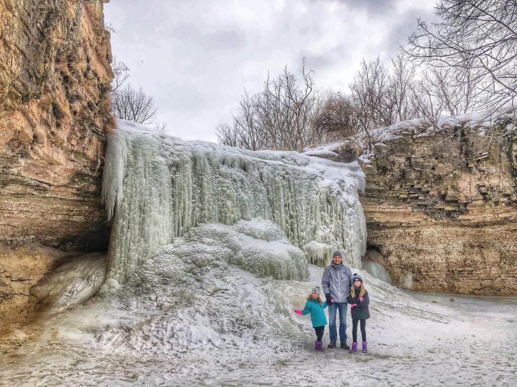 Explore frozen waterfalls in Wisconsin on these winter hikes