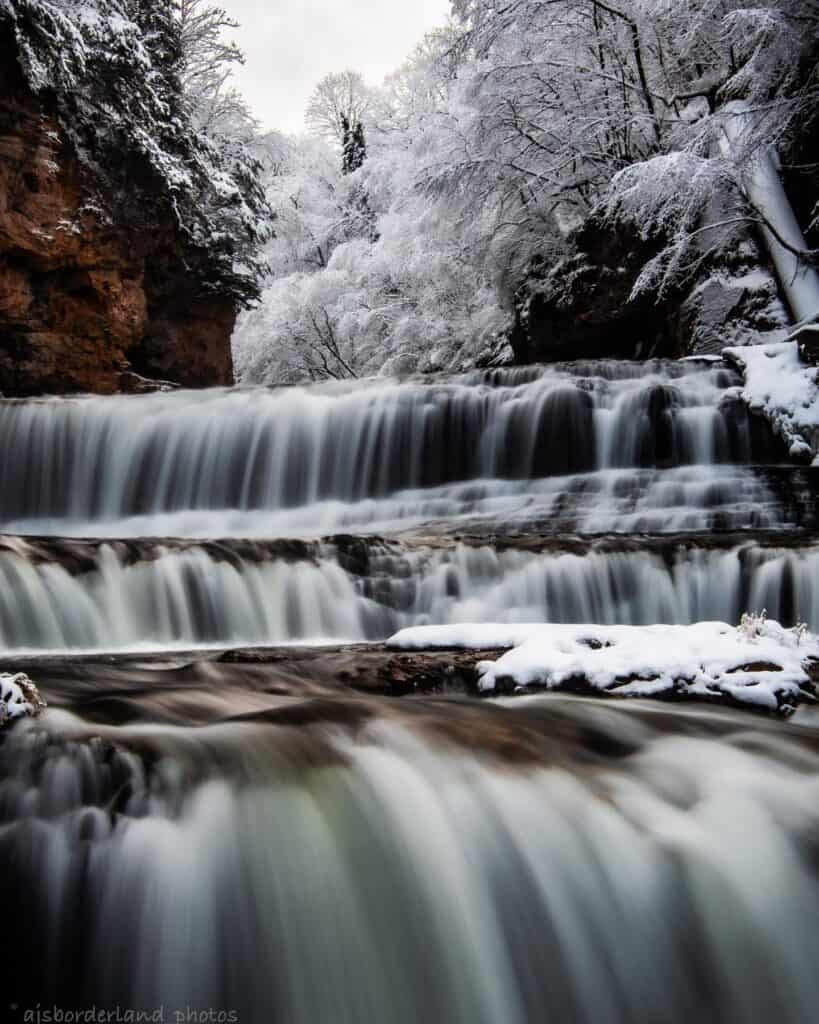 Explore frozen waterfalls in Wisconsin on these winter hikes