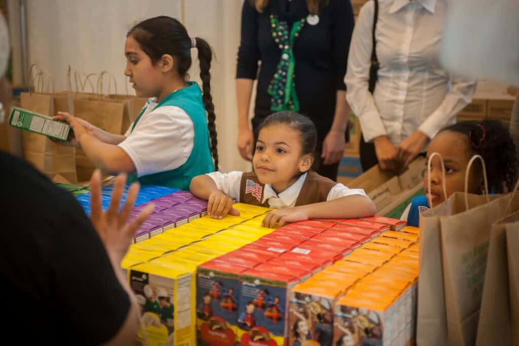 Galleria Dallas recently opened a Girl Scouts exhibit, just in time for the annual Cookie Program