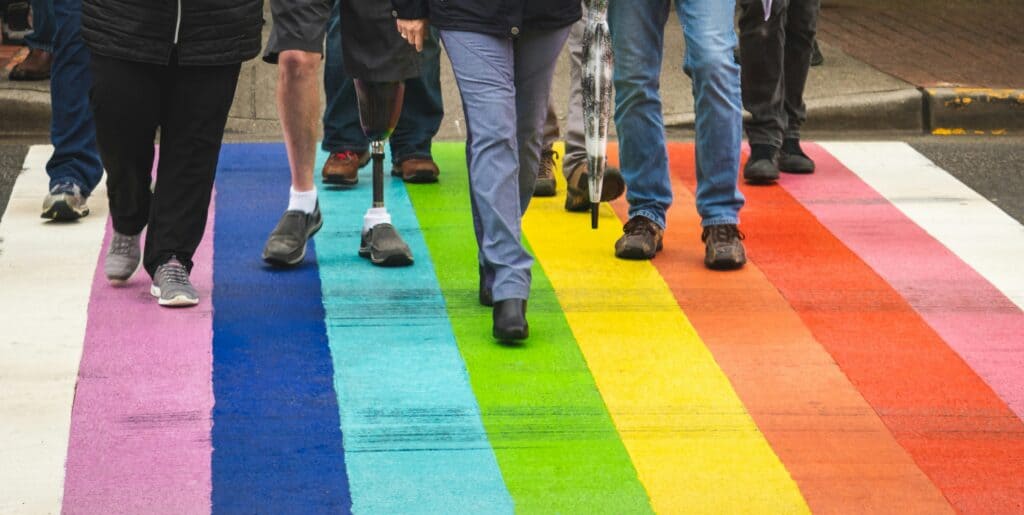 After crosswalk changes, Dallas locals turn to new signs of support