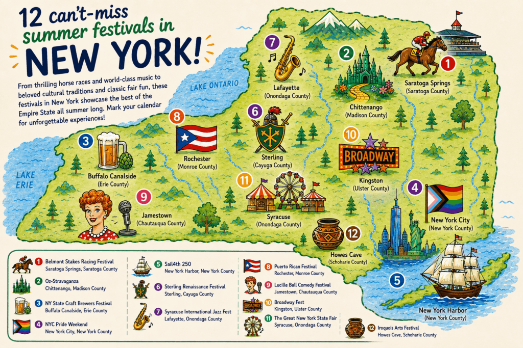 12 can’t-miss summer festivals in New York