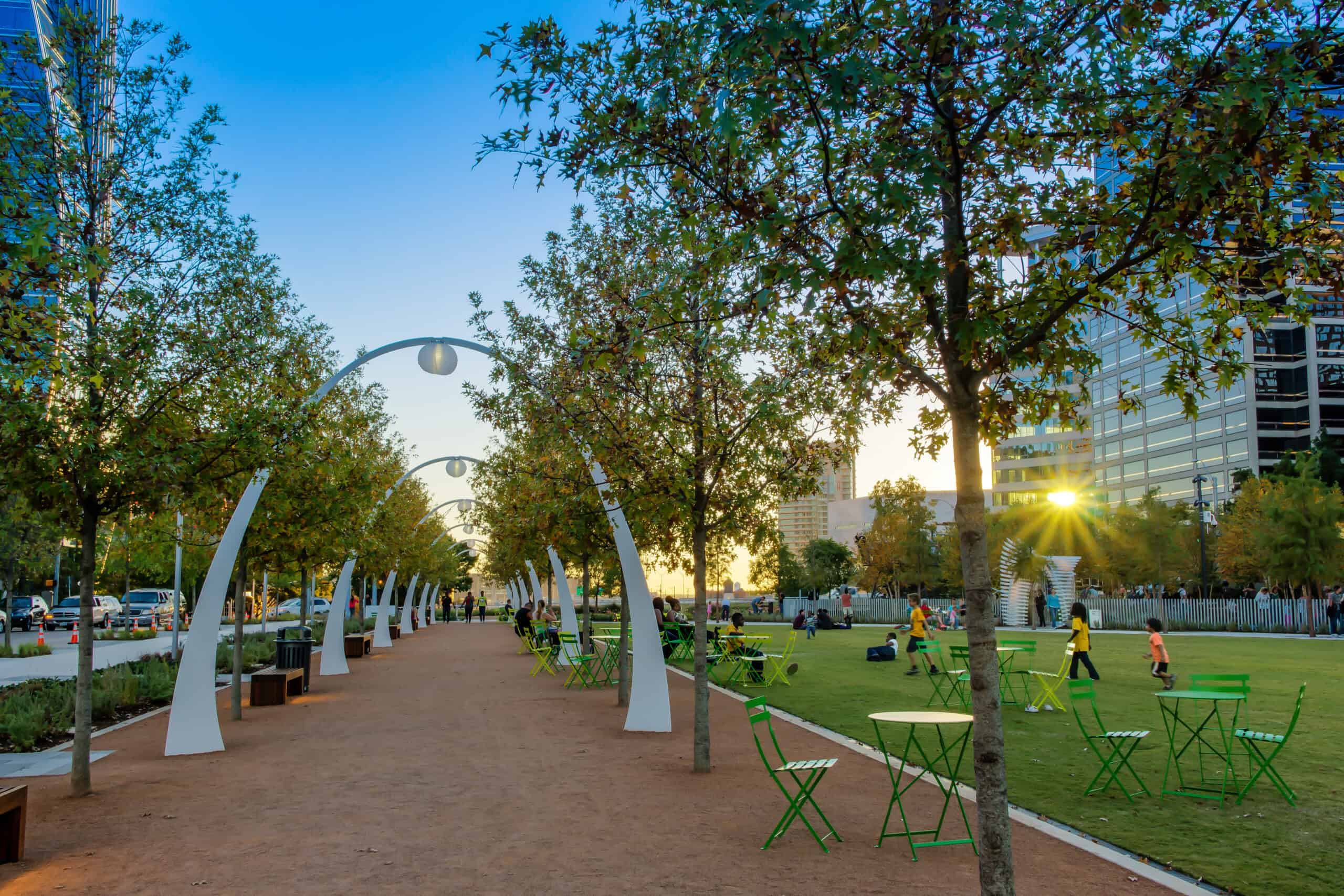 From June 11 to July 19, Klyde Warren Park becomes Dallas’s free World Cup hub
