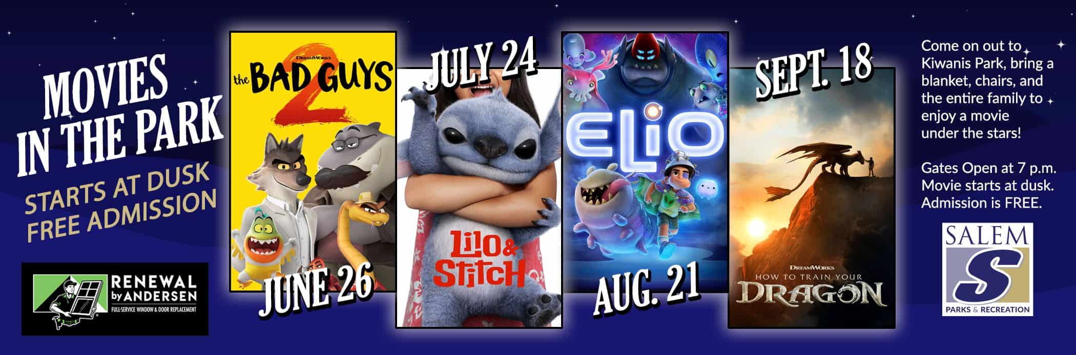 Summer movies in the park: Family-friendly and free outdoor screenings across Virginia
